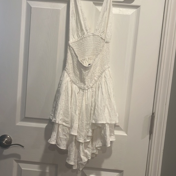 White romper with layering - Picture 4 of 4